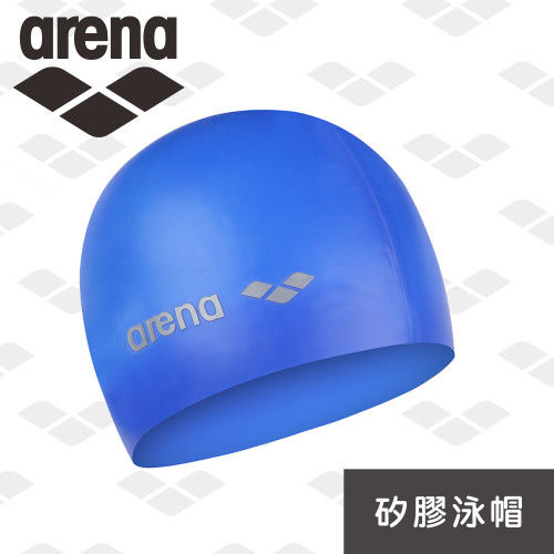 arena 矽膠泳帽 舒適男女通用 防水耐用 長髮大號護耳 泳帽 官方正品 ACG-200-行動