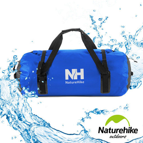 Naturehike 600D大容量裝備收納防水包 肩背包60L(寶藍)