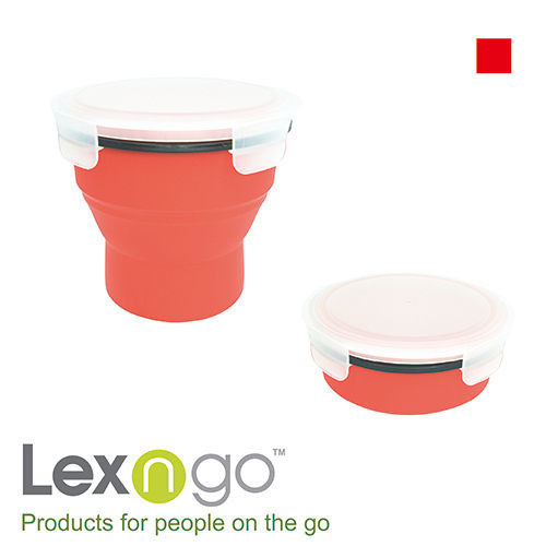 Lexngo可折疊湯杯-紅
