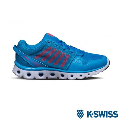  K-Swiss X Lite ST CMF全方位運動鞋-女-藍/玫紅