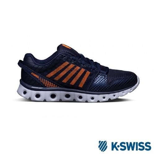  K-Swiss X Lite ST CMF超輕量訓練鞋-男-海軍藍/橘