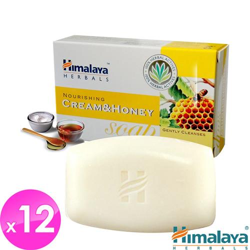 [Himalaya]乳霜蜂蜜潤膚皂75gm(12入)