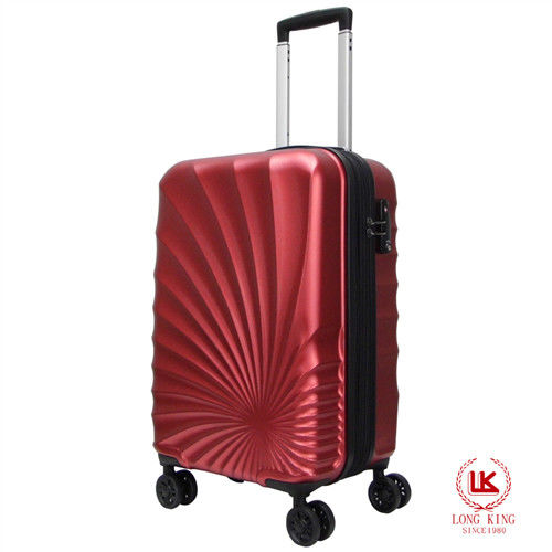 【LONG KING】20吋PET環保材質行李箱 LK-8014/20-紅