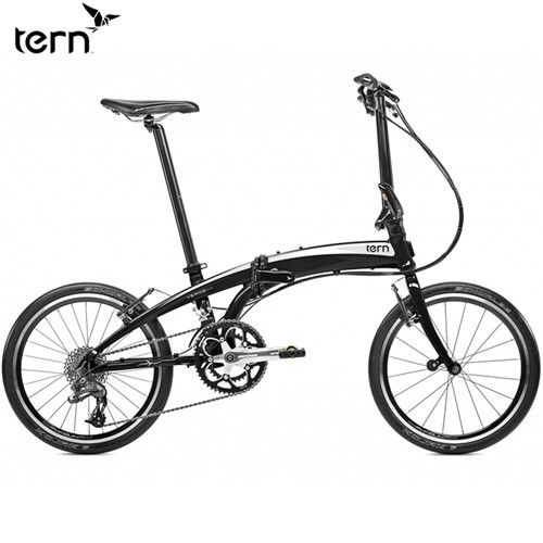 Tern Verge P20 鋁合金20吋20速折疊單車-黑底白標