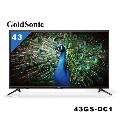 GoldSonic 43型液晶顯示器+視訊盒 43GS-DC1