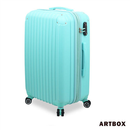 ARTBOX 迷戀經典28吋ABS可加大硬殼行李箱一蒂芬妮藍