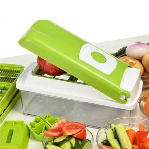 PUSH!廚房用品 10大功能切菜器 沙拉機 生菜蔬果料理機