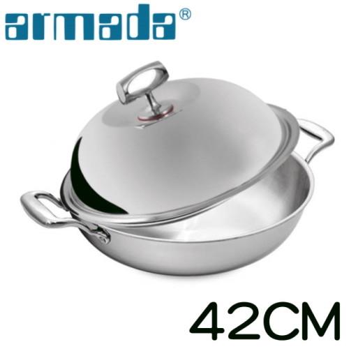 armada   5層316不鏽鋼SWIII瑞士雙耳炒鍋-42cm