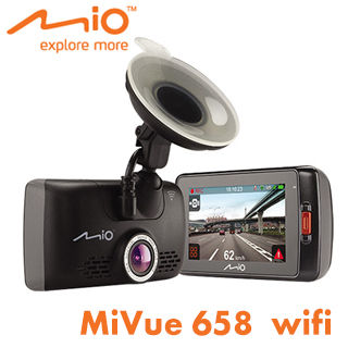 MIO MiVue 658 WIFI 觸控螢幕GPS行車記錄器