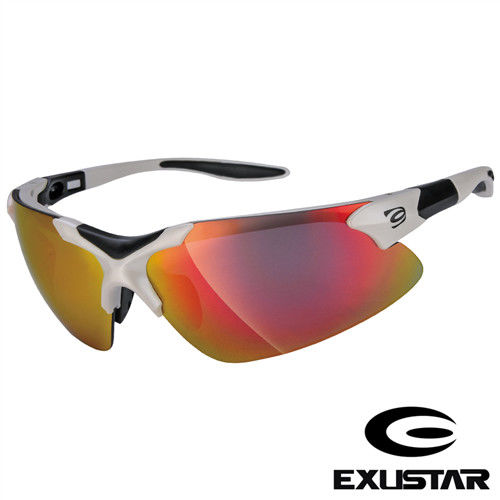 EXUSTAR 運動型太陽眼鏡 (白)