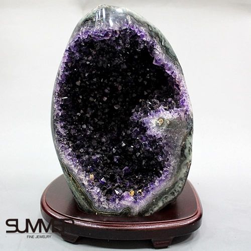 【SUMMER寶石】5A級烏拉圭紫晶鎮《3kg》(頂級深紫色 7B-85)
