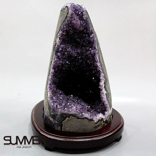 【SUMMER寶石】5A級烏拉圭紫晶鎮《3.3kg》(頂級深紫色 7B-93)