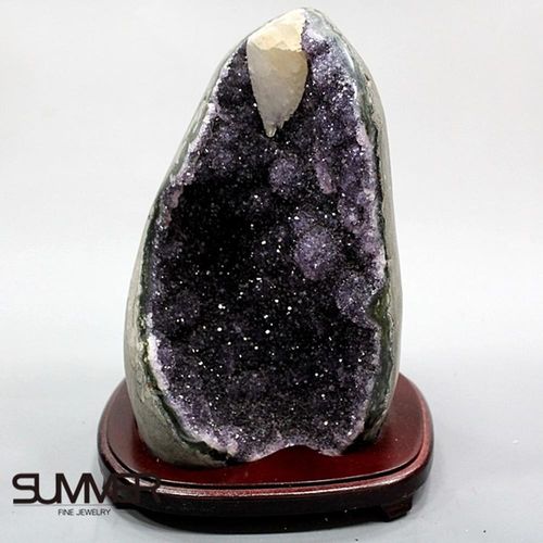 【SUMMER寶石】5A級烏拉圭紫晶鎮《4.7kg》(頂級深紫色 7B-95)