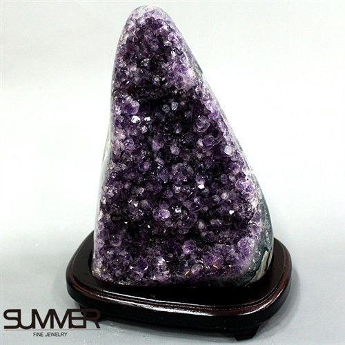 【SUMMER寶石】5A級烏拉圭紫晶鎮《3kg》(頂級深紫色 8A-41)