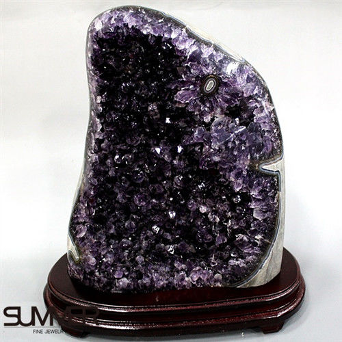 【SUMMER寶石】5A級烏拉圭紫晶鎮《6.5kg》(頂級深紫色 8A-43)