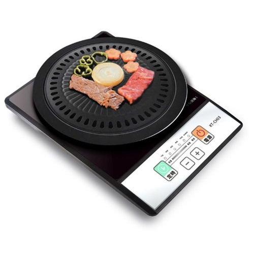 【Ambi 恩比】不挑鍋電陶爐 KT-CH03 (附燒烤盤)
