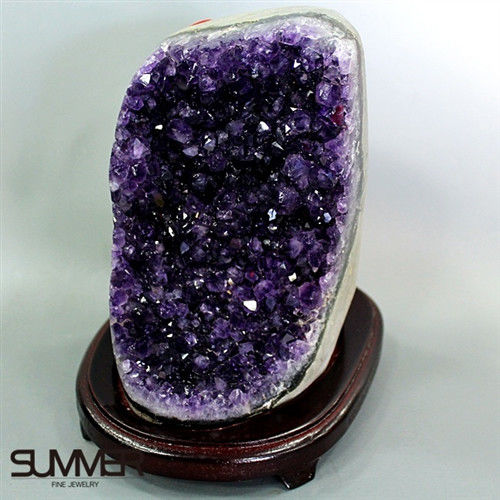 【SUMMER寶石】5A級烏拉圭紫晶鎮《2.5kg》(頂級深紫色 8A-53)