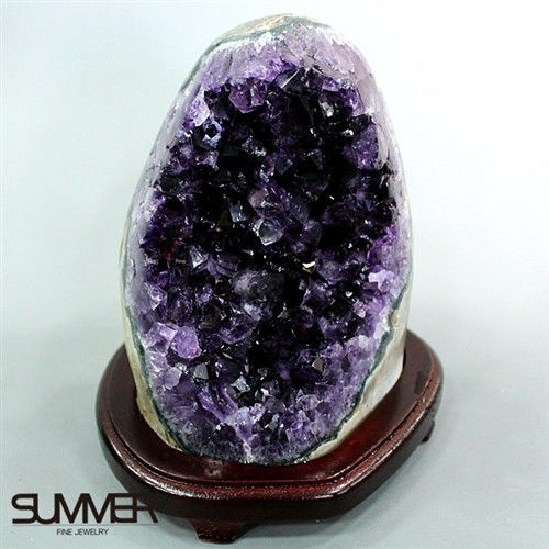 【SUMMER寶石】5A級烏拉圭紫晶鎮《2.5kg》(頂級深紫色 8A-67)