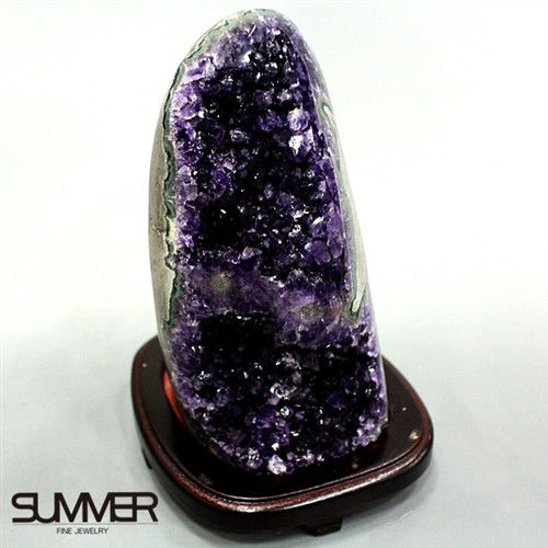 【SUMMER寶石】5A級烏拉圭紫晶鎮《2.6kg》(頂級深紫色-8A-88)