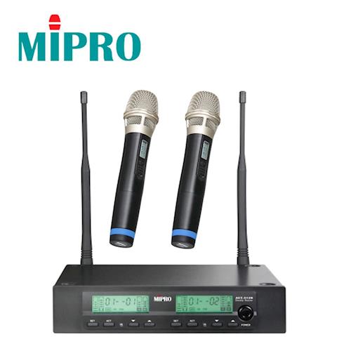【MIPRO】雙頻道自動選訊無線麥克風閃避4G訊號 ACT-312PRO 