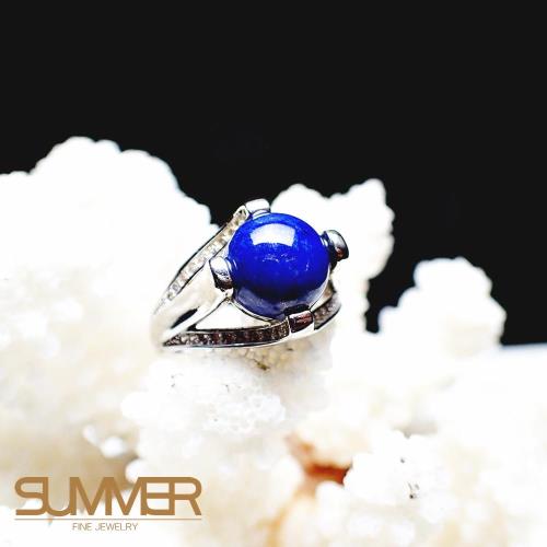 SUMMER寶石  天然《青金石》設計款戒指 (P3-03)