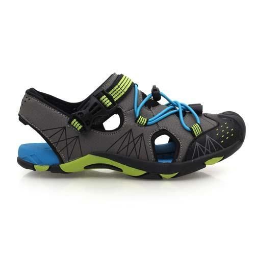 【DIADORA】男女童運動涼鞋-排水 拖鞋 休閒涼鞋 藍綠
