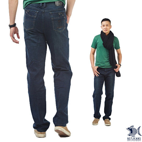 【NST Jeans】390(5492)過渡星期四 招牌穿著 休閒牛仔褲(中腰)