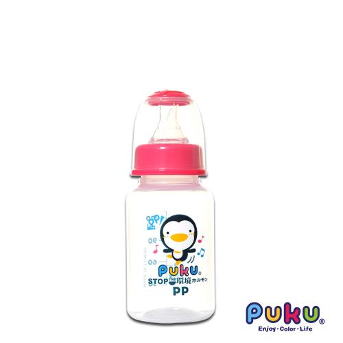 任-PUKU藍色企鵝 標準PP奶瓶120cc(粉色)