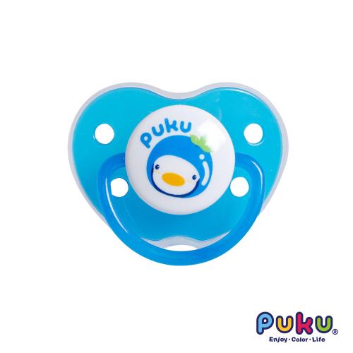 任-PUKU藍色企鵝 水果拇指型較大安撫奶嘴(藍色)