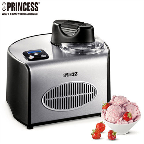 送咖啡機《PRINCESS荷蘭公主》超靜音數位全自動冰淇淋機282600