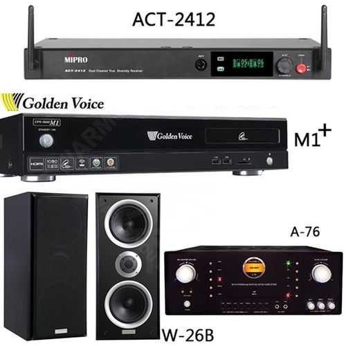 Golden Voice 電腦伴唱機 金嗓公司出品 CPX-900 M1++ACT-2412+A-76+W-26B