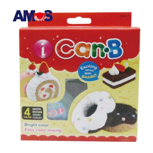 【BabyTiger虎兒寶】韓國 AMOS 4色 25克 甜甜圈主題泡泡黏土