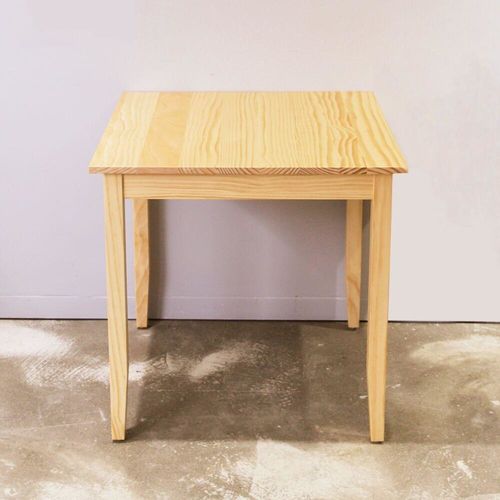 CiS自然行實木家具-實木桌74x74cm (扁柏自然色)