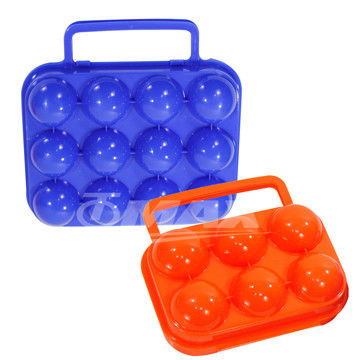 omax防震攜帶式12格雞蛋盒2入+6格雞蛋盒2入-4入組合(隨機出貨)