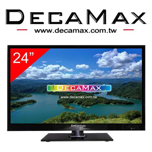DecaMax 24吋FULL HD數位液晶顯示器 + 數位視訊盒 (DM-24A6D7)