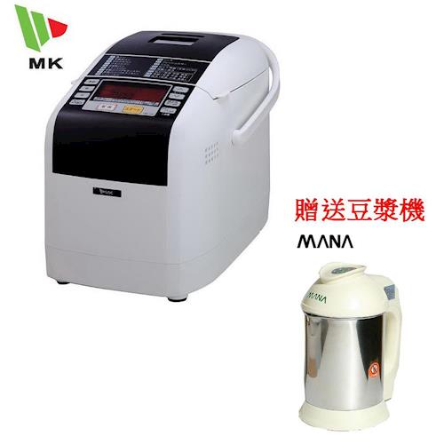 ( 即日起買就送 MANA豆漿機 ) MK SEIKO 數位全功能製麵包機 HBK-150T