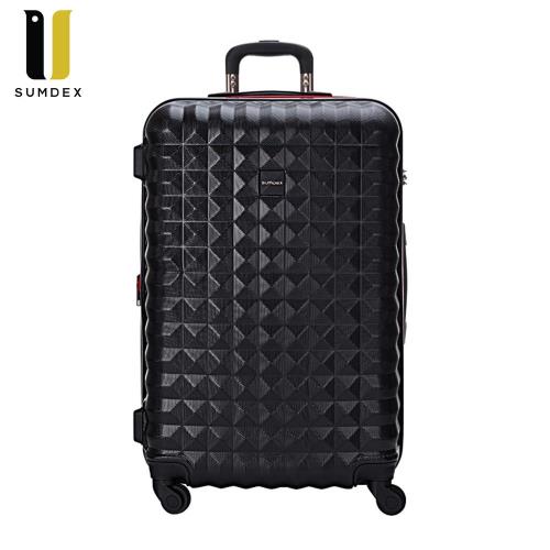 SUMDEX 30吋菱格紋PC耐刮行李箱SWR-1555-多色任選