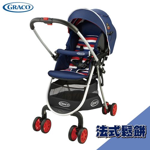 【GRACO】超輕量型雙向嬰幼兒手推車 城市漫遊Ｒ(挑高版 CitiLite R UP) - 法式鬆餅