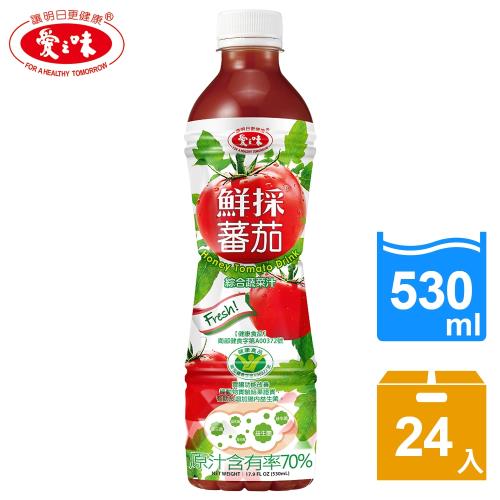 愛之味 鮮採蕃茄汁SFN升級配方4箱組(530ml x24入/箱)