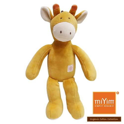 美國miYim有機棉安撫娃娃 傑瑞長頸鹿 32cm