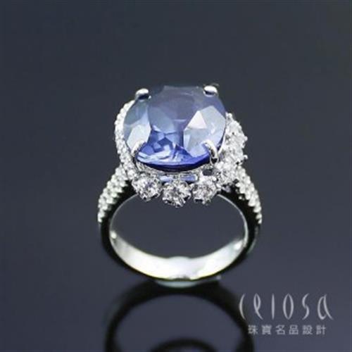 【Celosa珠寶】輝煌之戀藍寶戒指