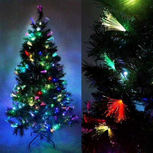 夢幻多變6尺/6呎(180cm)彩光LED光纖聖誕樹