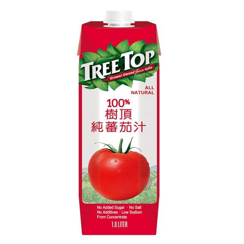 【Tree top】樹頂蕃茄汁1000ml*12罐