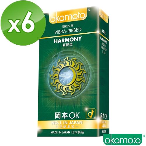 岡本okamoto Harmony夏夢型 (10片裝/盒)x6盒
