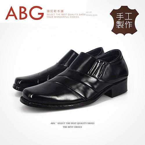 【ABG】手工製作．男士休閒皮鞋 (6812)