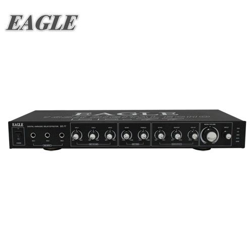 【EAGLE】專業麥克風迴音混音器(EE-77)