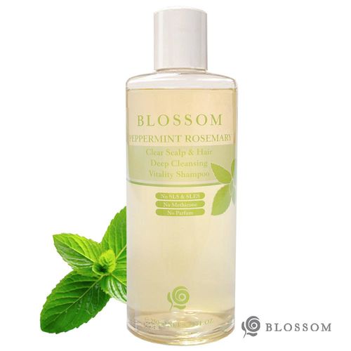 【BLOSSOM】薄荷迷迭香清爽活髮深層淨化修護洗髮精(250ML/瓶)