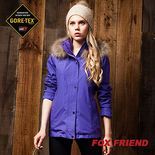 【FOX FRIEND】GORE-TEX 防水透氣 + 羽絨 女款 兩件式外套 (1090T)