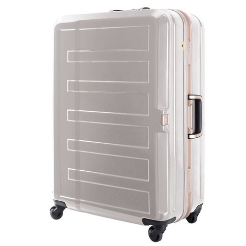 日本 LEGEND WALKER 5188-60-25吋 鋁框輕量行李箱 象牙白