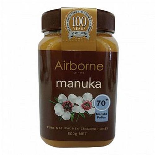 紐西蘭【Airborne艾爾邦】麥蘆卡蜂蜜 500克 花粉含量70+